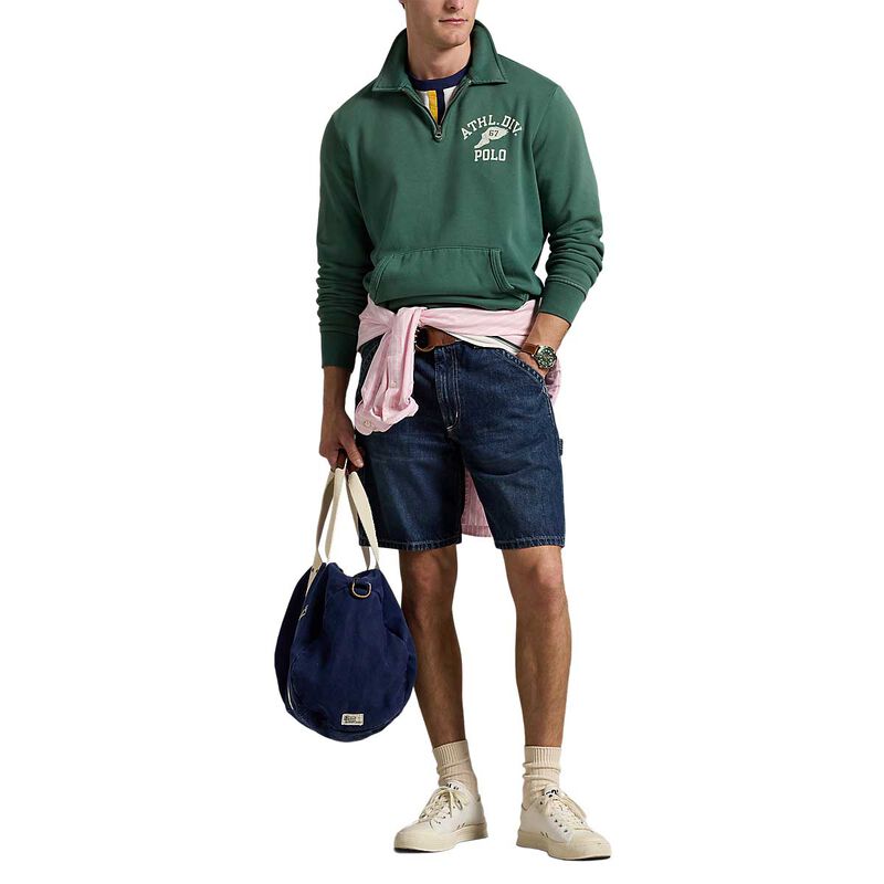 Polo Ralph Lauren Fleece Graphic Collared Sweatshirt image number 3